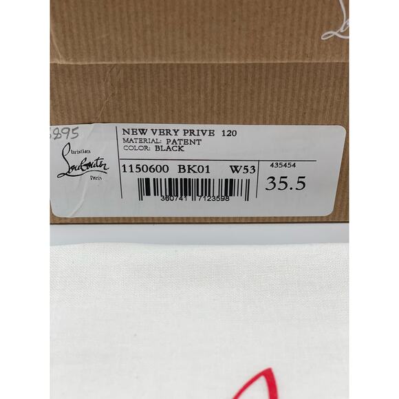 Christian Louboutin New Very Privé 120 mm Platform Pumps sz. 35.5 - Picture 10 of 11
